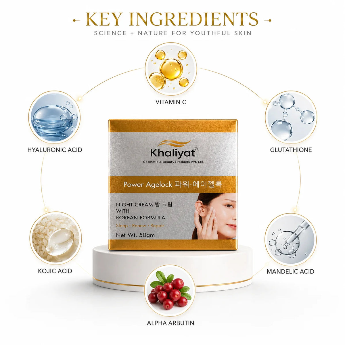 Khaliyat Power Agelock Night Cream
