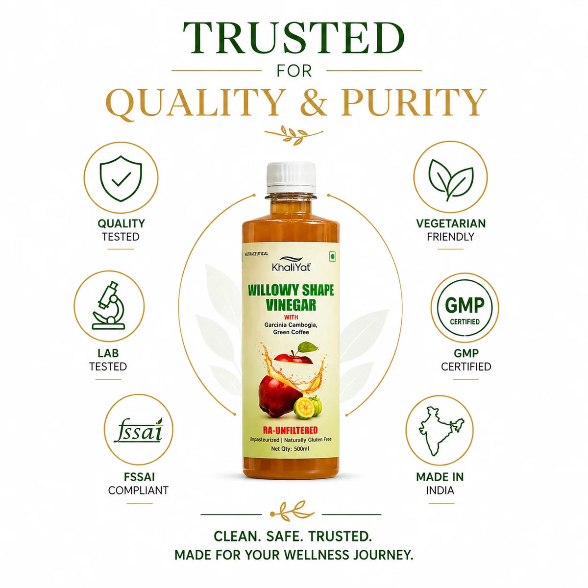 Khaliyat Willowy Shape Vinegar