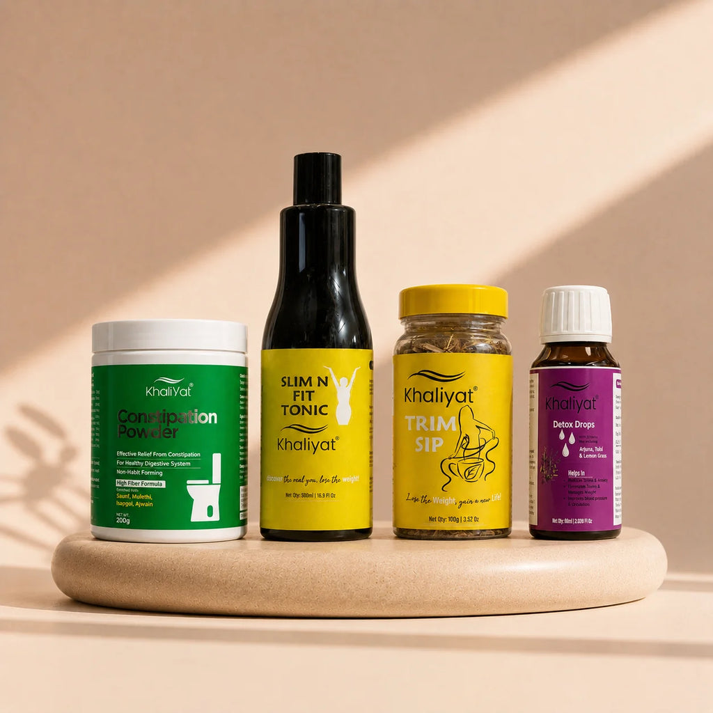 Khaliyat Weight Loss Kit with Constipation Powder