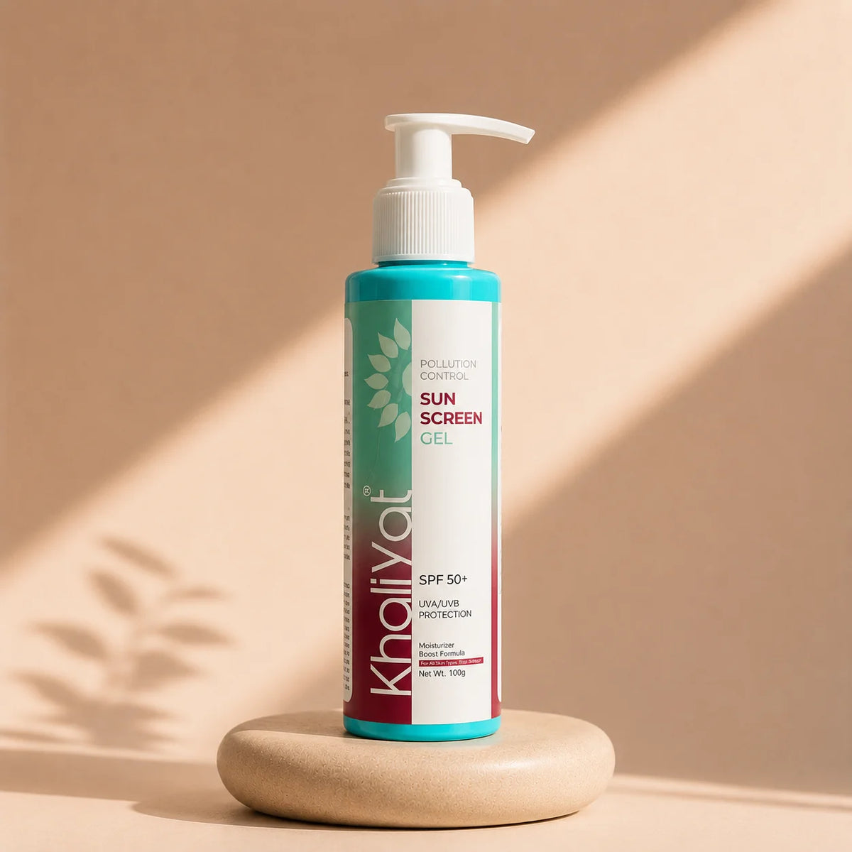 Khaliyat Pollution Control Sunscreen Gel SPF 50+