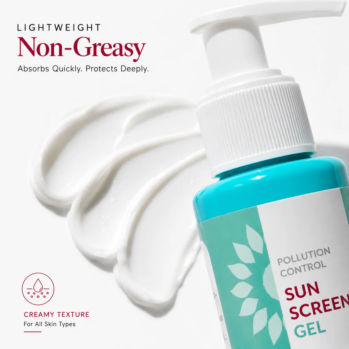 Khaliyat Pollution Control Sunscreen Gel SPF 50+