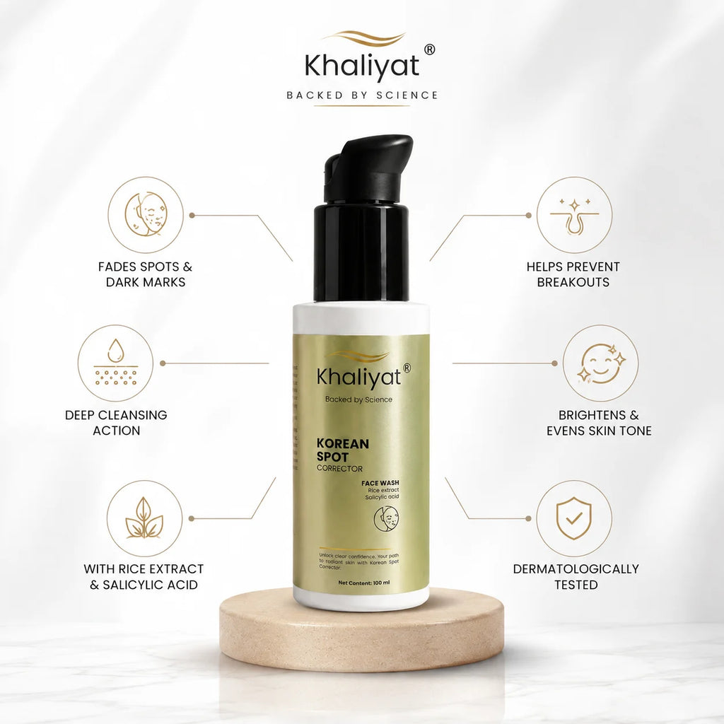 Khaliyat Korean Spot Corrector Face Wash