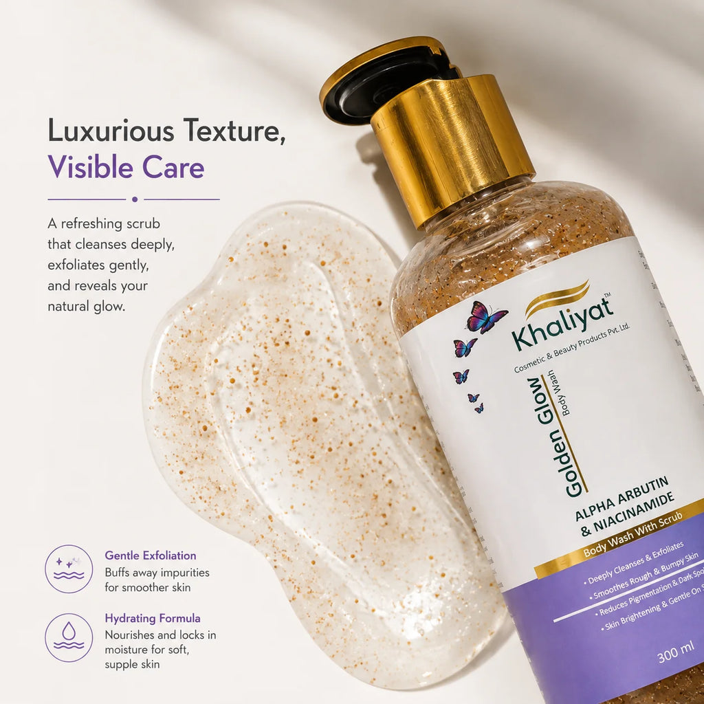 Khaliyat Golden Glow Body Wash