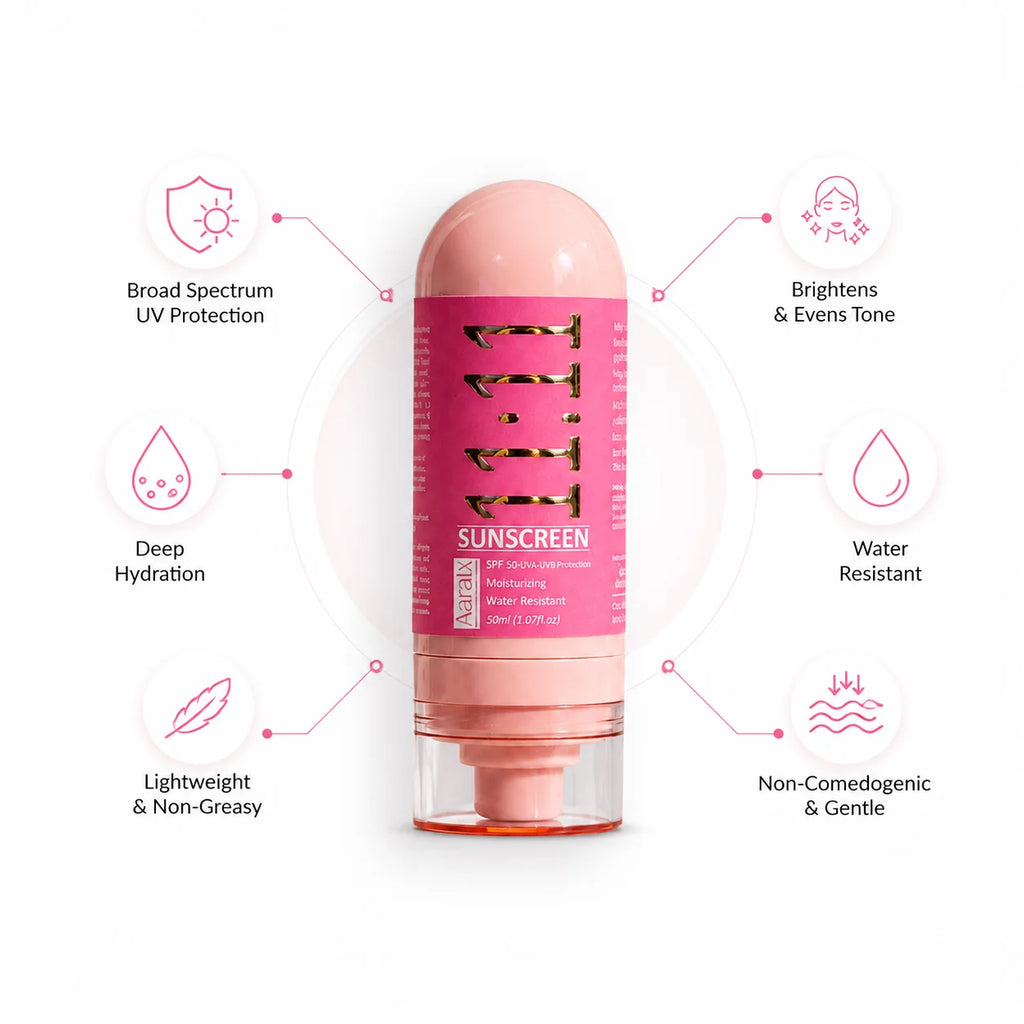 Aaratech SPF 50 PA+++ Sunscreen