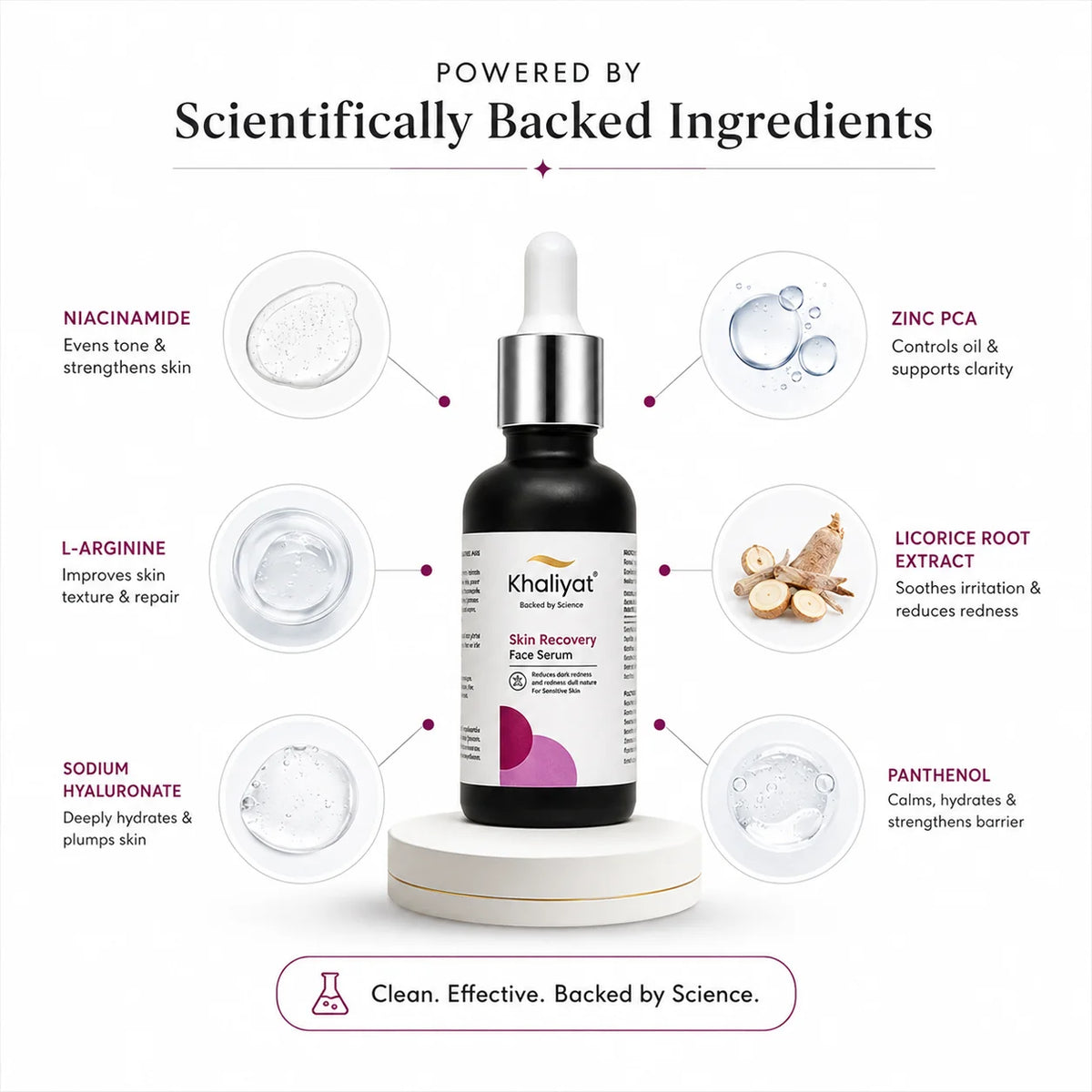 Khaliyat Skin Recovery Face Serum
