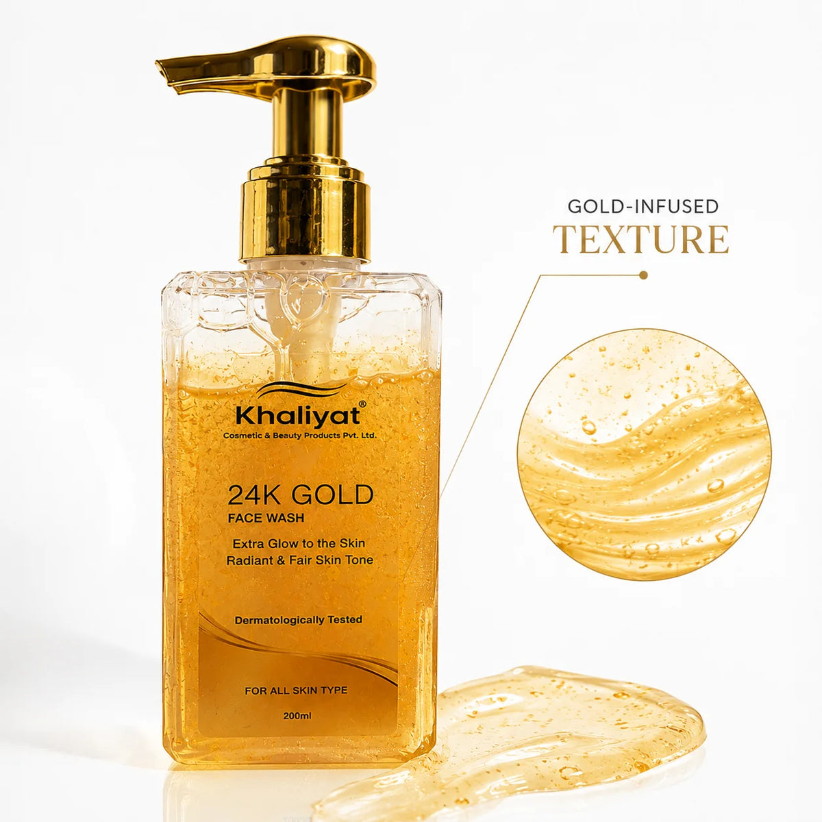 Khaliyat 24K Gold Face Wash